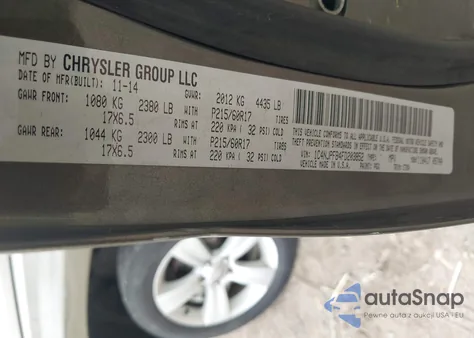 2015 Jeep Patriot Latitude from USA, damaged, VIN 1C4NJPFB4FD203852